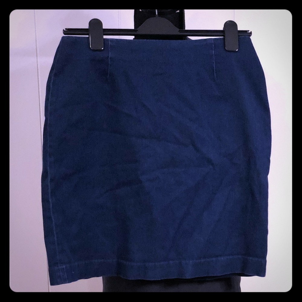 Talbot’s Jean Skirt